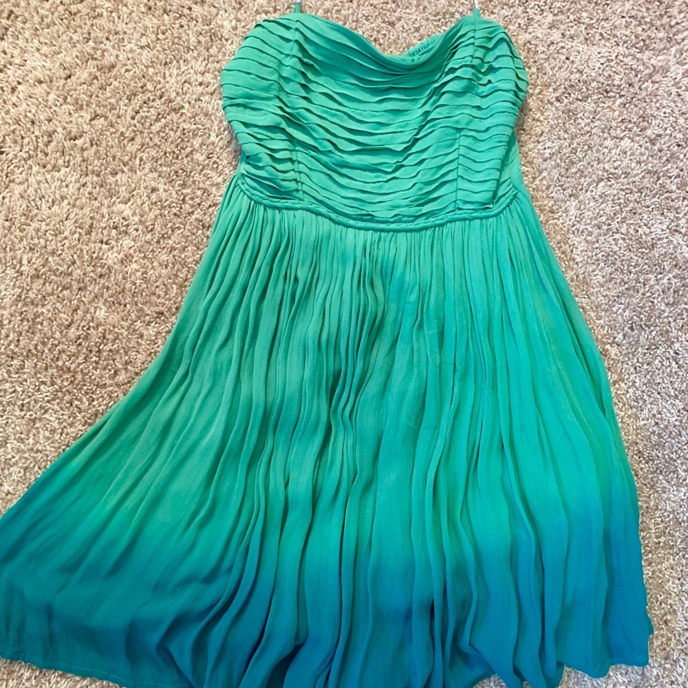 Urban Outfitters strapless ombré dress